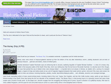 Tablet Screenshot of historicnavalfiction.com